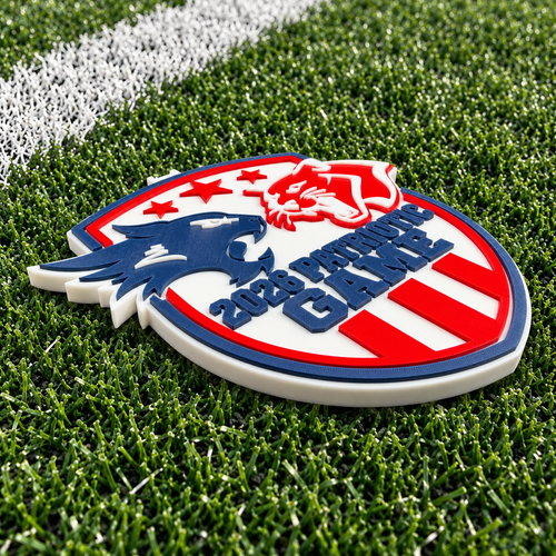 2026 Patriotic Game Medallion — Wildcats vs. Cougars, Oversized