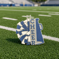 Cheer Pom & Megaphone Medallion