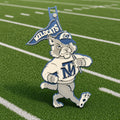 Wally the Wildcat — Full-Body Mascot Medallion